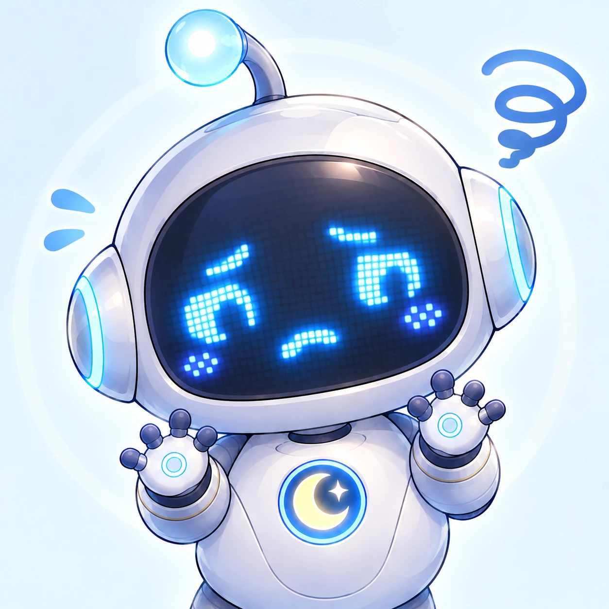 困り顔