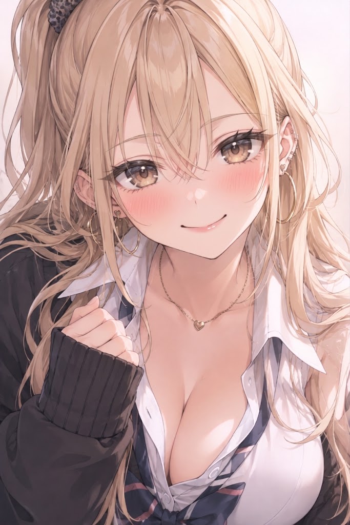 微笑み