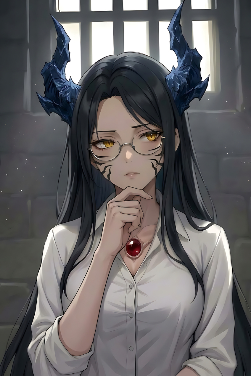 考える