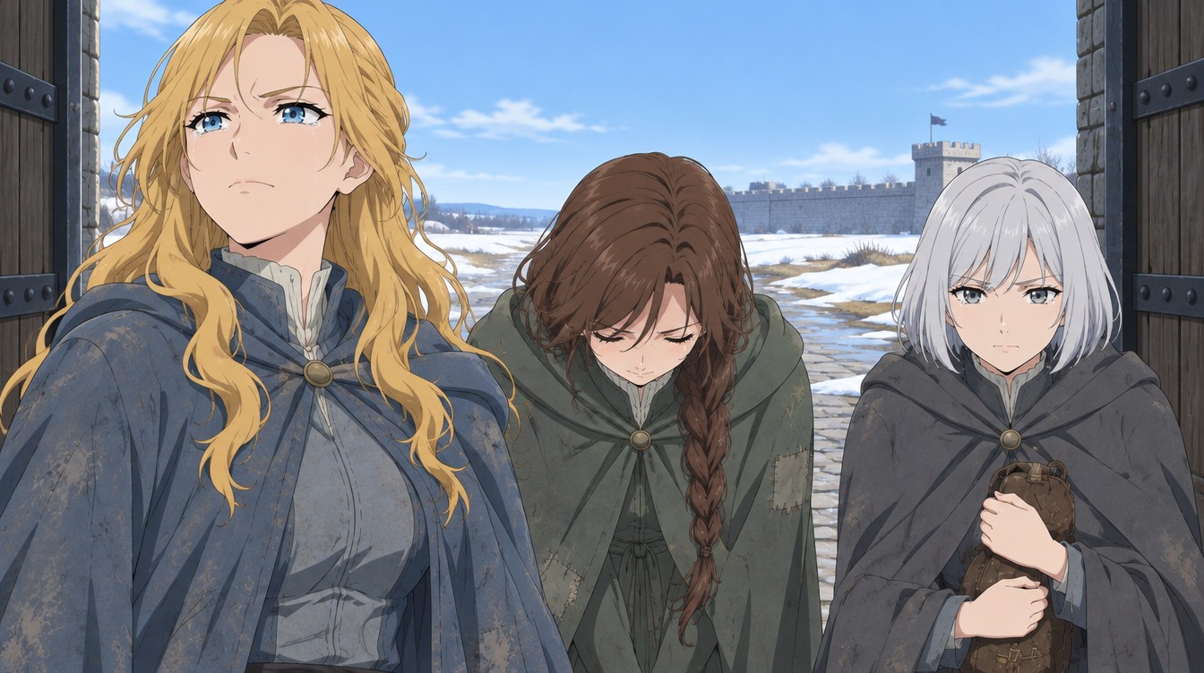 雪解けの城門