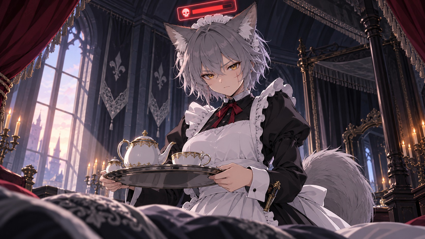殺意ゲージの朝