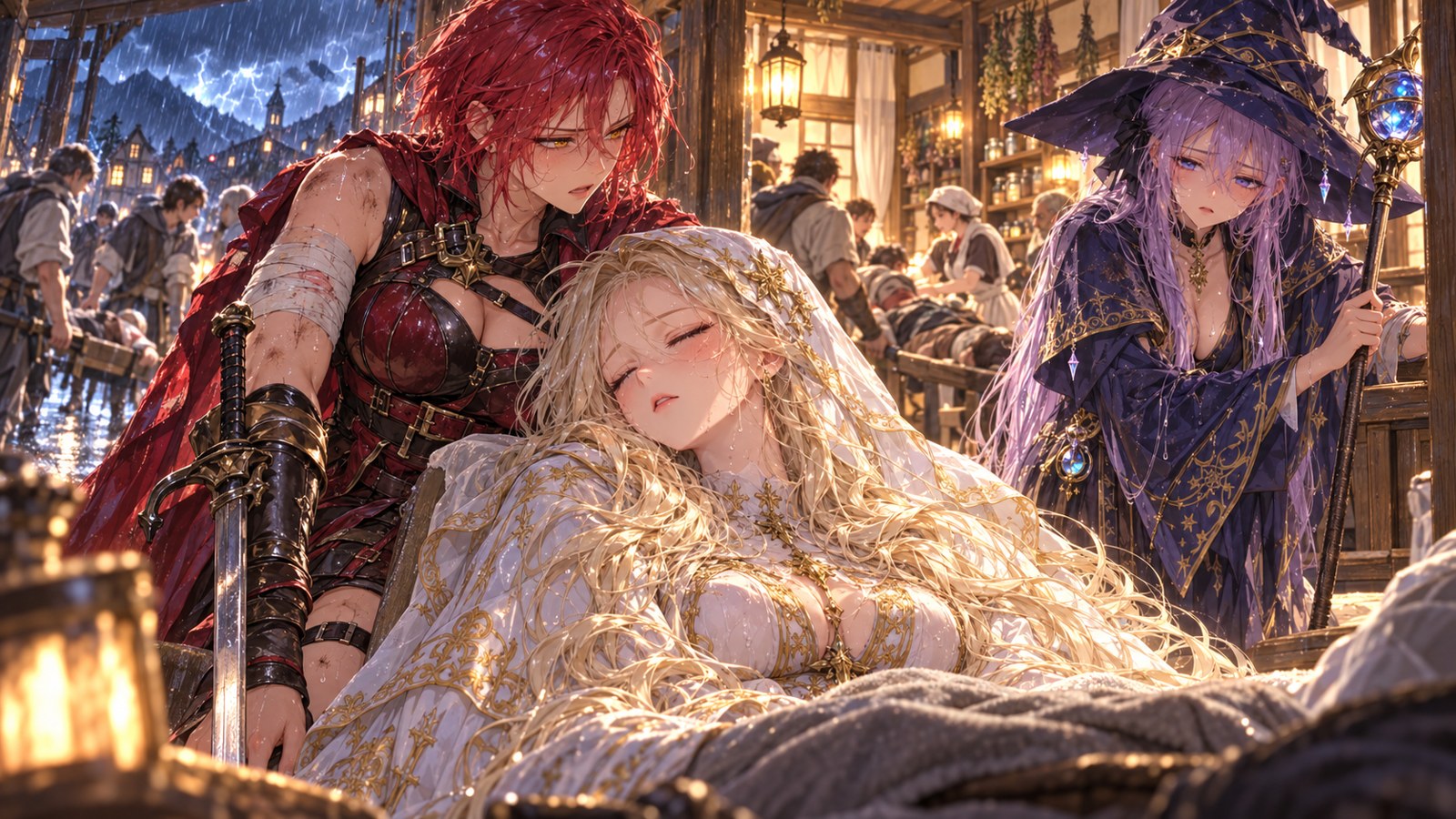 瀕死の聖女