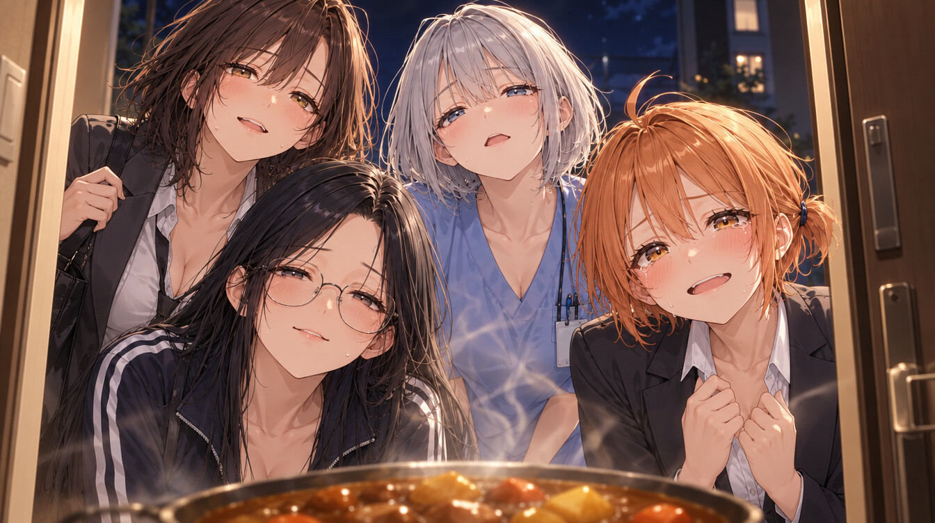 ひだまり荘の夜